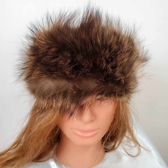 Real fur headband - Picture 1 of 11